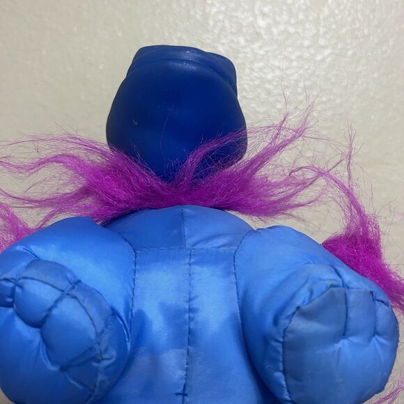 Vintage Troll Doll Vintage My Kids Dinosaur Pink Hair Dino - Picture 8 of 8